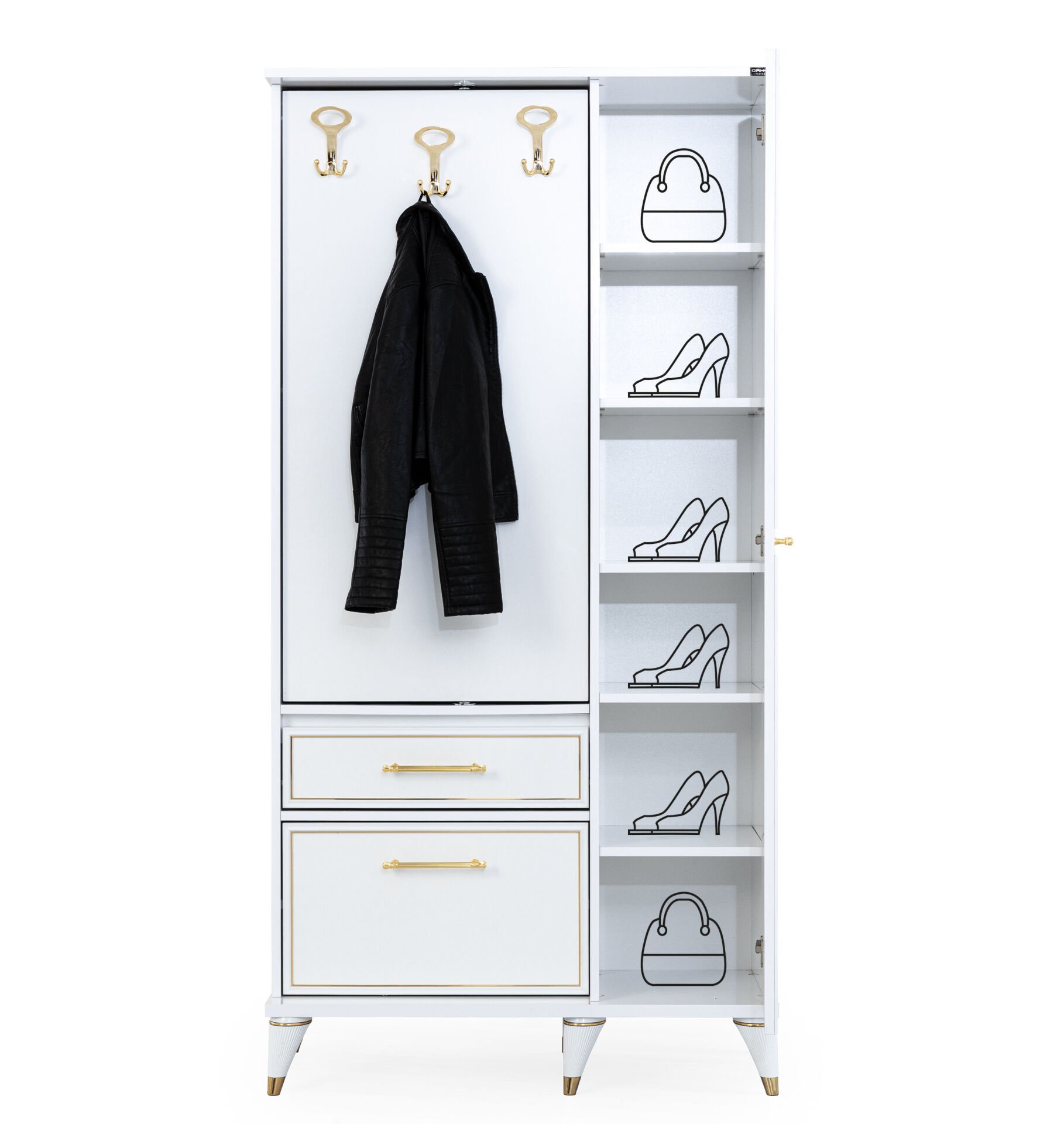 Tarz Mobilya Lilyum Portmanto