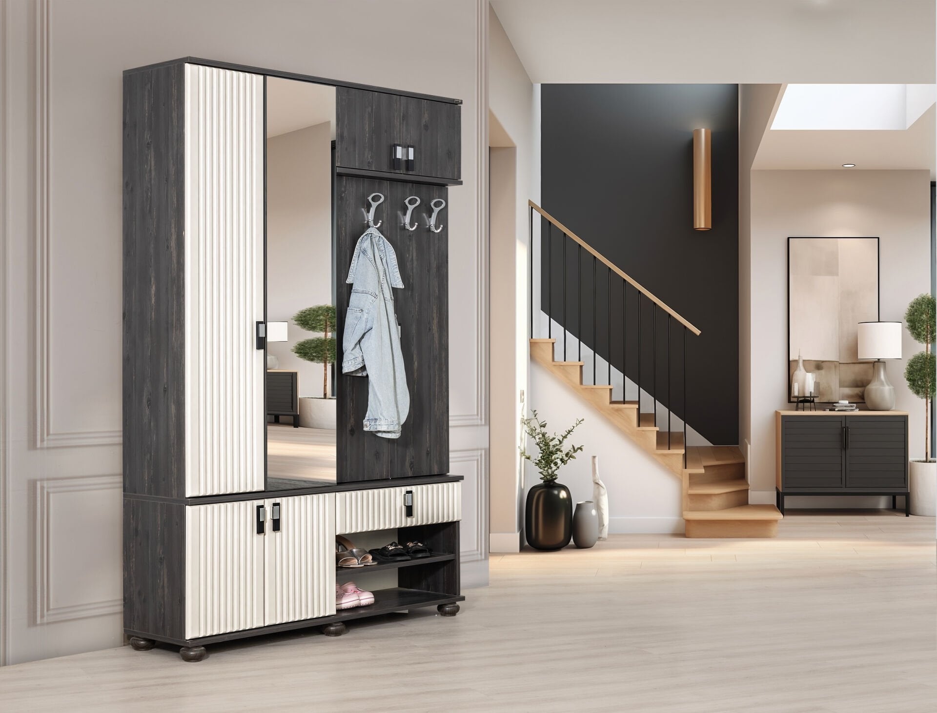 Tarz Mobilya Lotus Portmanto