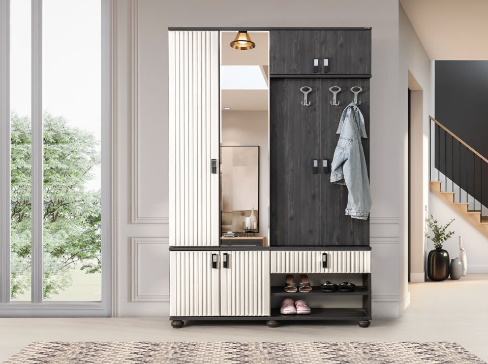 Tarz Mobilya Lotus Portmanto