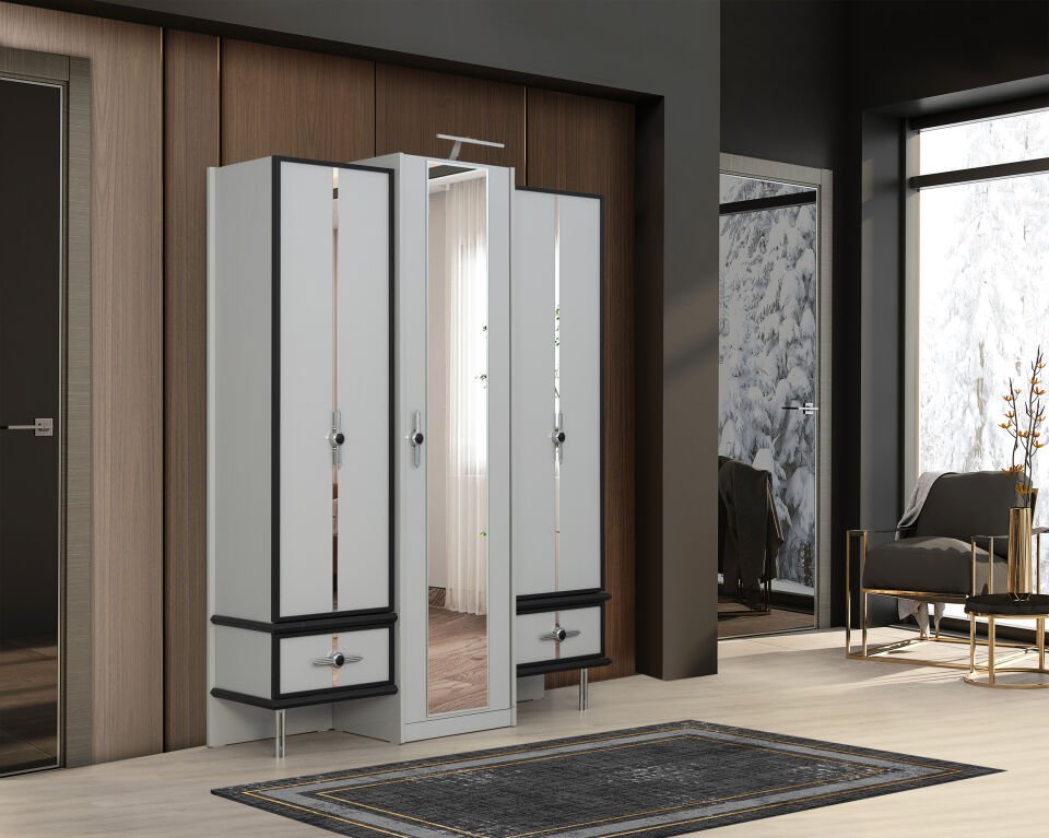 Tarz Mobilya Mercan Portmanto