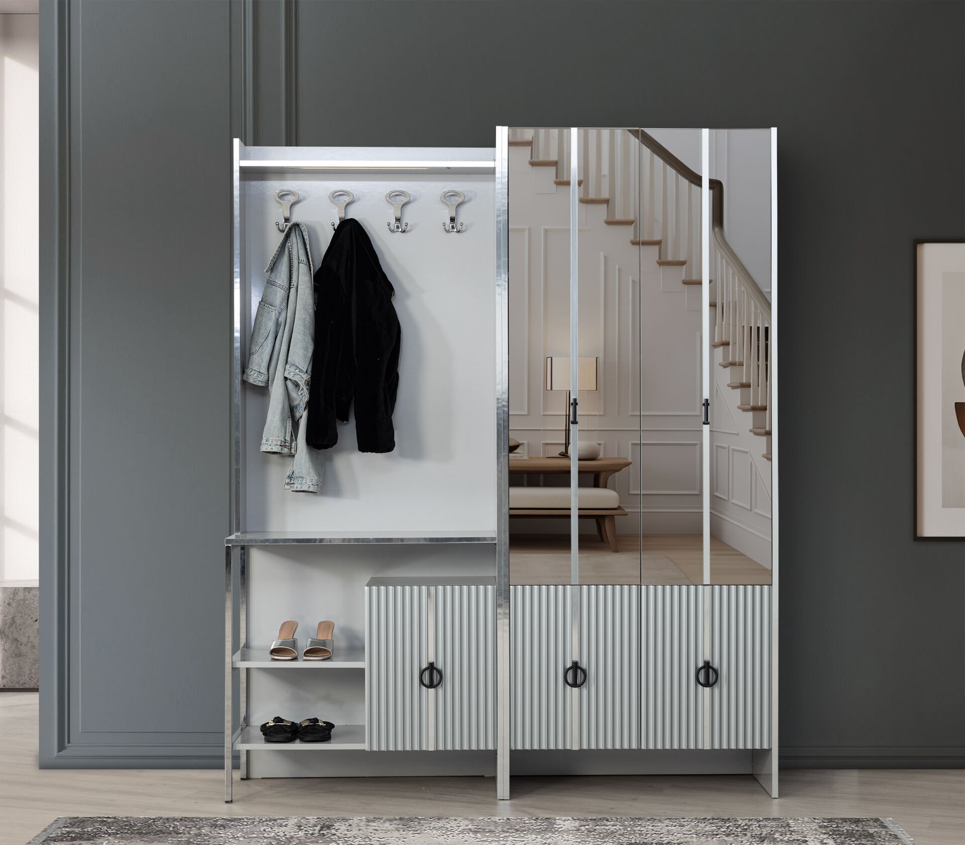 Tarz Mobilya Orkide Portmanto