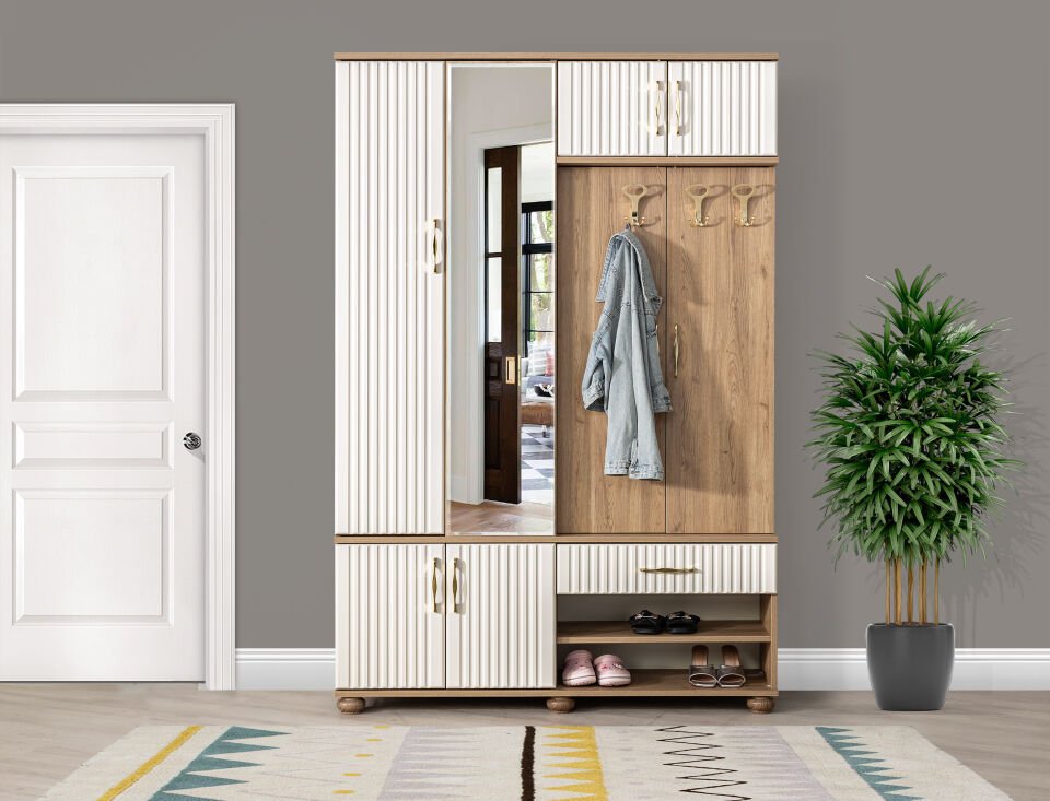 Tarz Mobilya Petunya Portmanto