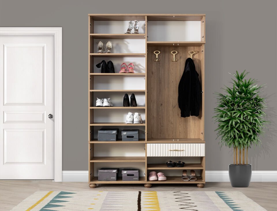 Tarz Mobilya Petunya Portmanto