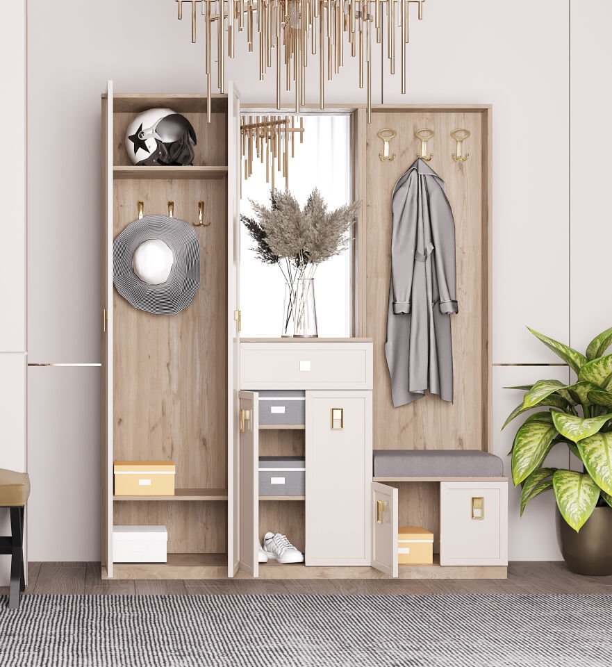 Tarz Mobilya Yıldız Portmanto