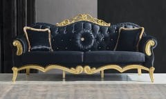 Kraliyet Avangarde Koltuk Takımı Siyah