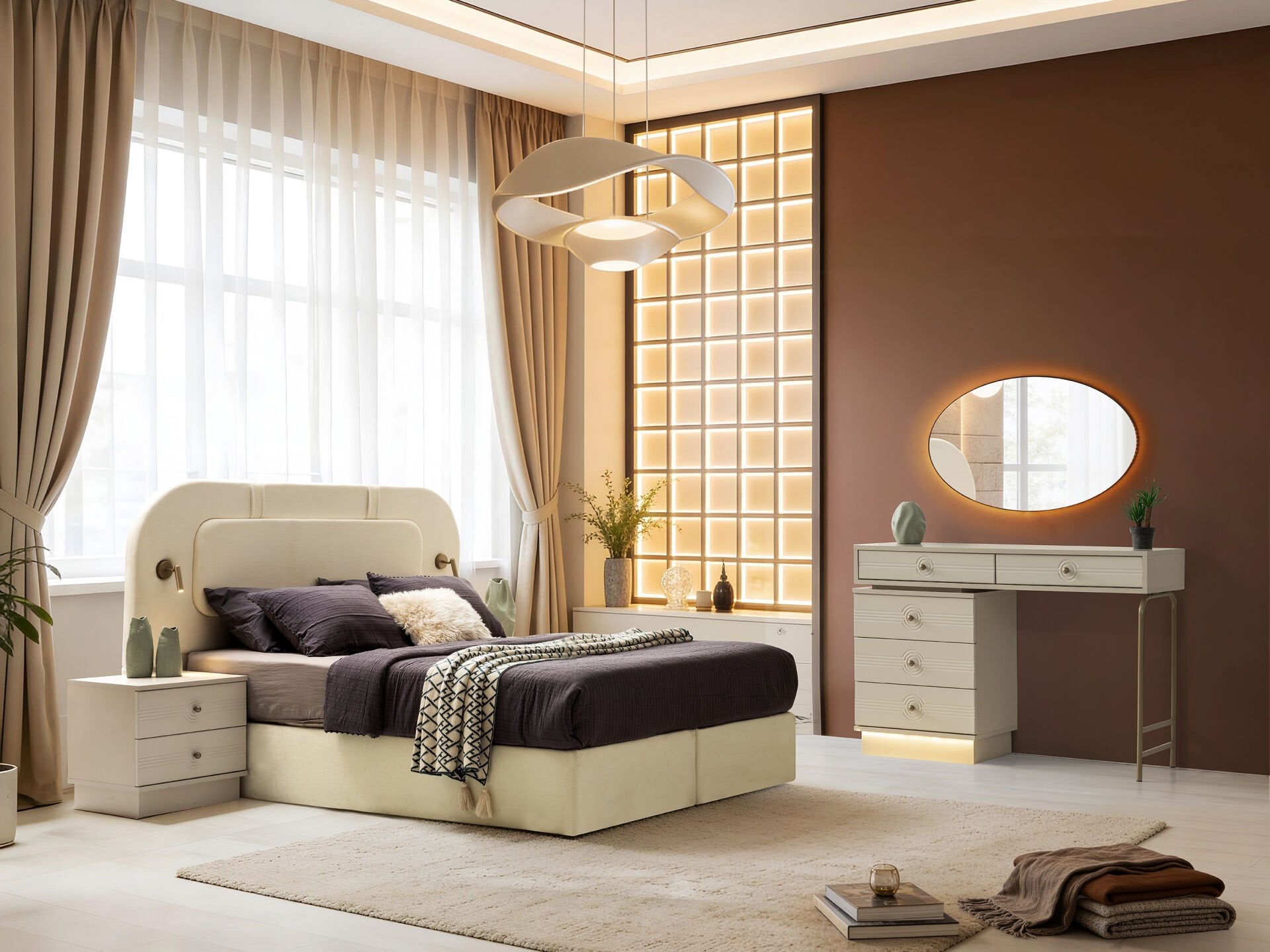 Tarz Mobilya Akyazı Hesaplı Yatak Odası Takımı