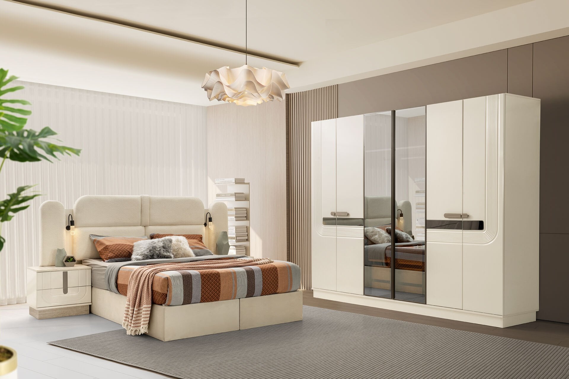 Tarz Mobilya Alaçatı Hesaplı Yatak odası Takımı