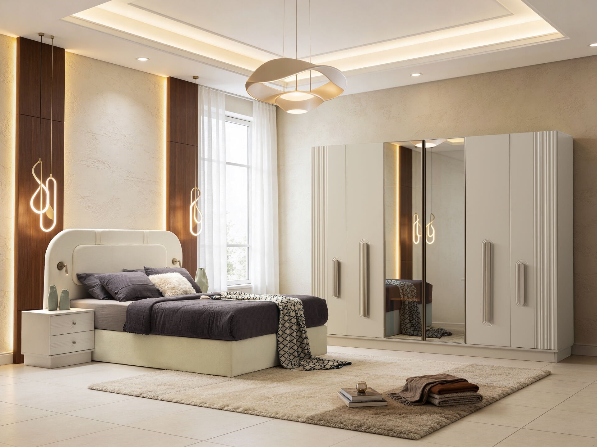 Tarz Mobilya Bartın Hesaplı Yatak Odası Takımı