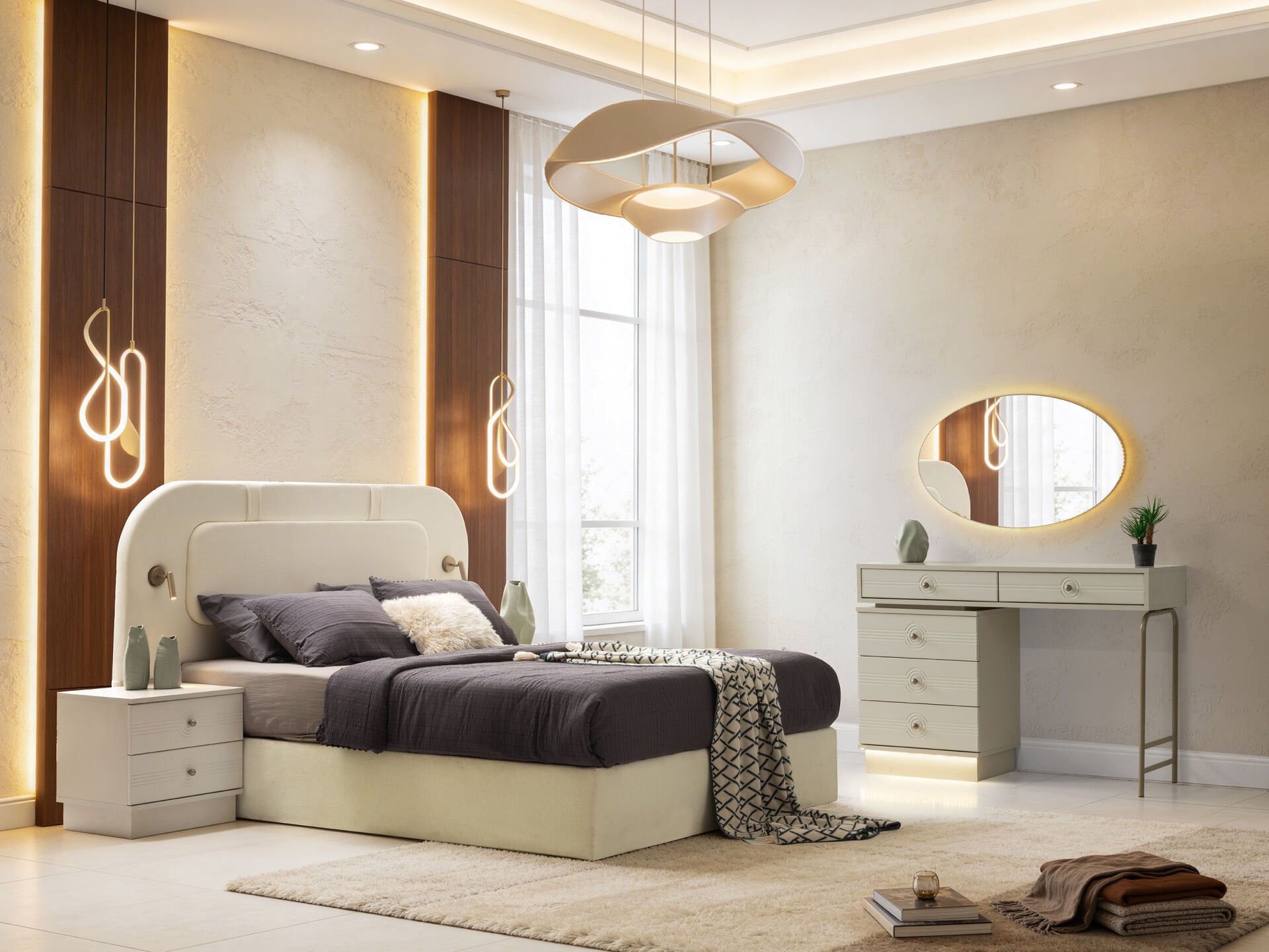 Tarz Mobilya Bartın Hesaplı Yatak Odası Takımı