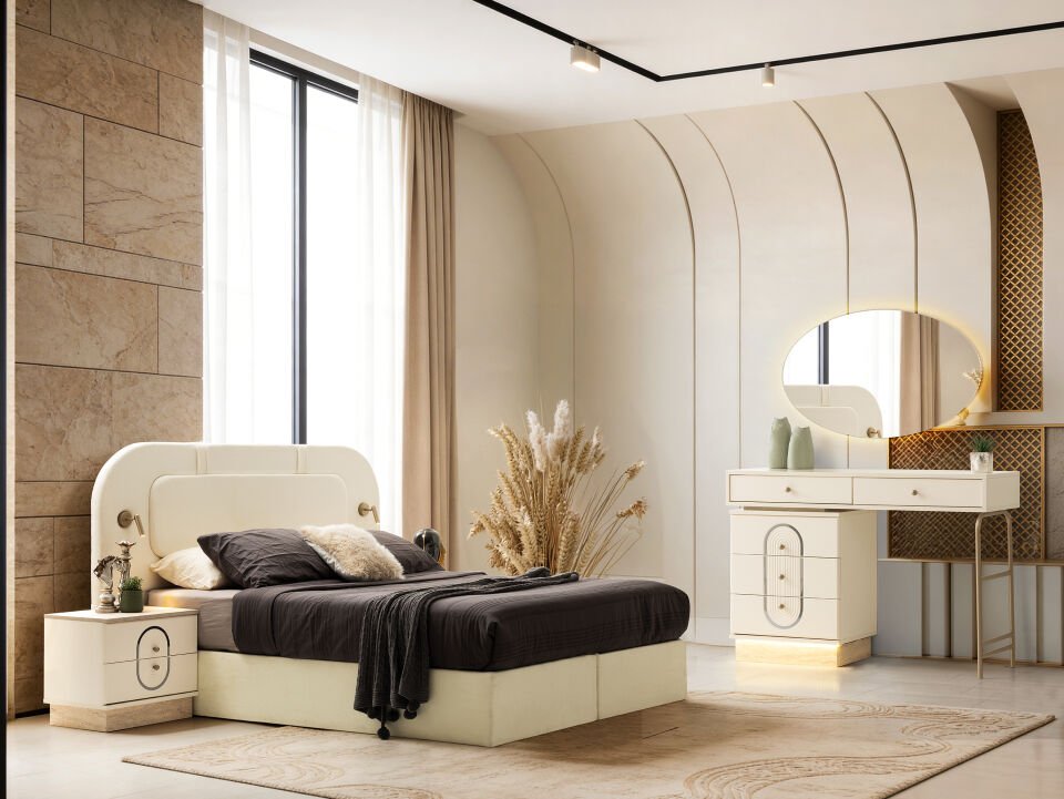 Tarz Mobilya Bolu Hesaplı Yatak Odası Takımı