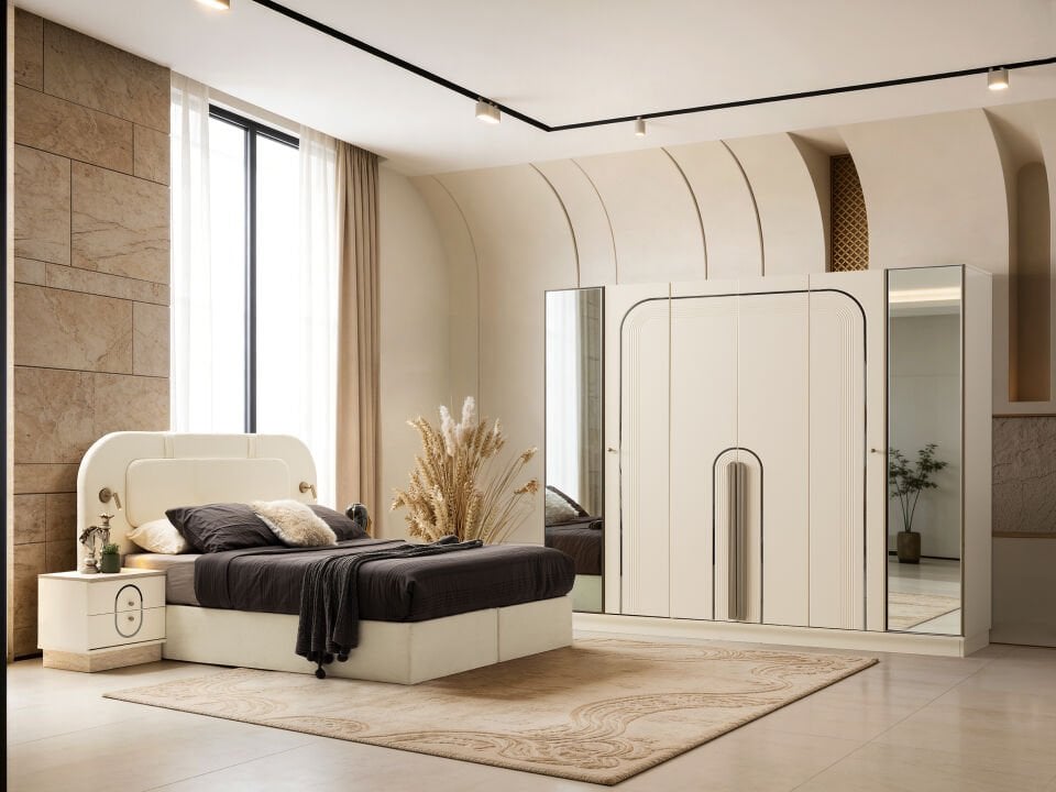 Tarz Mobilya Bolu Hesaplı Yatak Odası Takımı