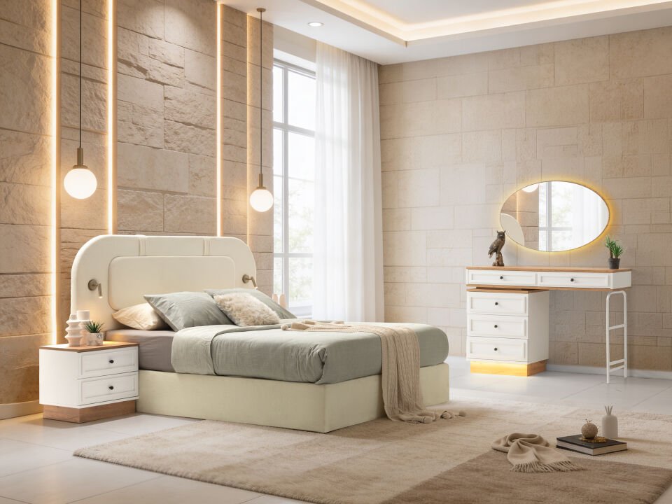 Tarz Mobilya Düzce Hesaplı Yatak Odası Takımı