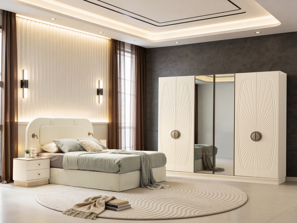 Tarz Mobilya Güneş Hesaplı Yatak Odası Takımı