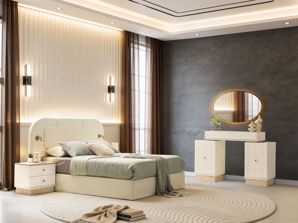 Tarz Mobilya Güneş Hesaplı Yatak Odası Takımı