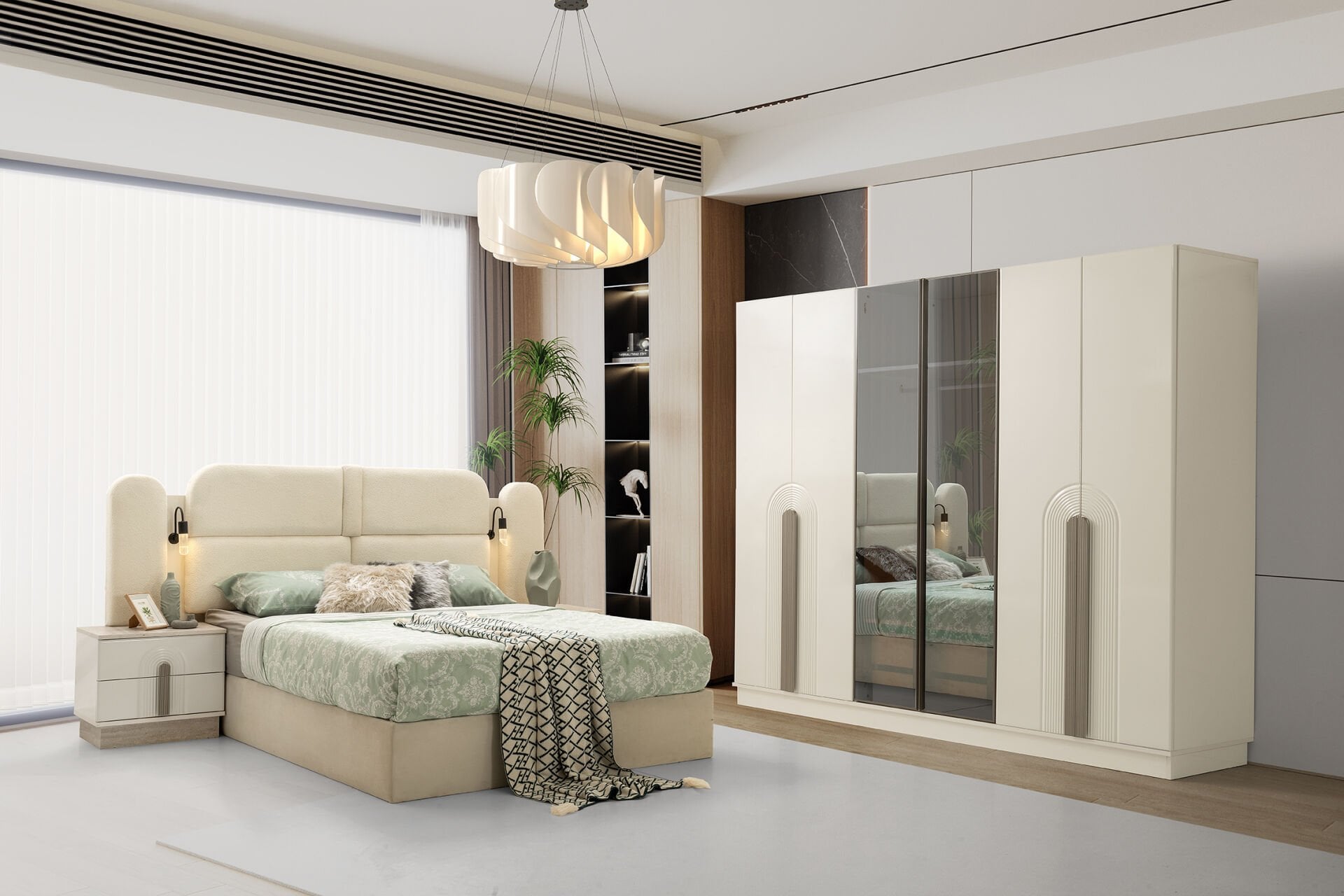 Tarz Mobilya Ören Hesaplı Yatak Odası Takımı