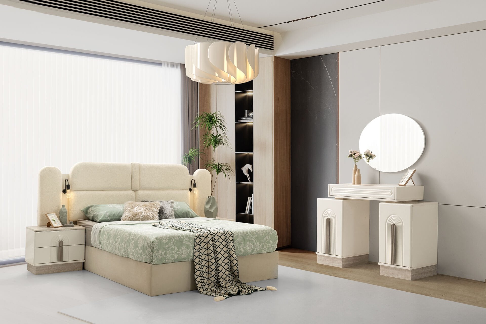 Tarz Mobilya Ören Hesaplı Yatak Odası Takımı