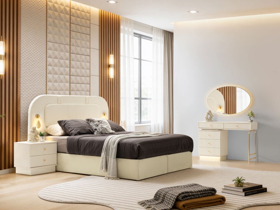 Tarz Mobilya Sincan Hesaplı Yatak Odası Takımı