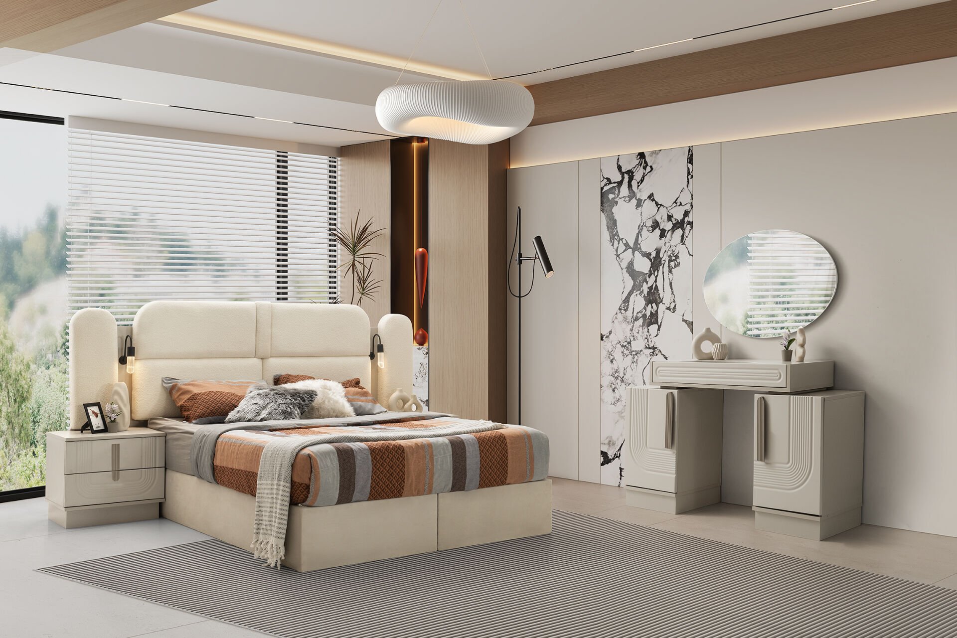 Tarz Mobilya Söke Hesaplı Yatak Odası Takımı