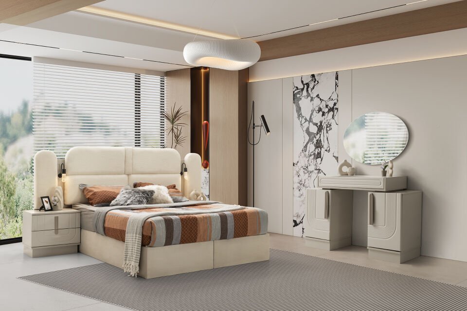 Tarz Mobilya Söke Hesaplı Yatak Odası Takımı