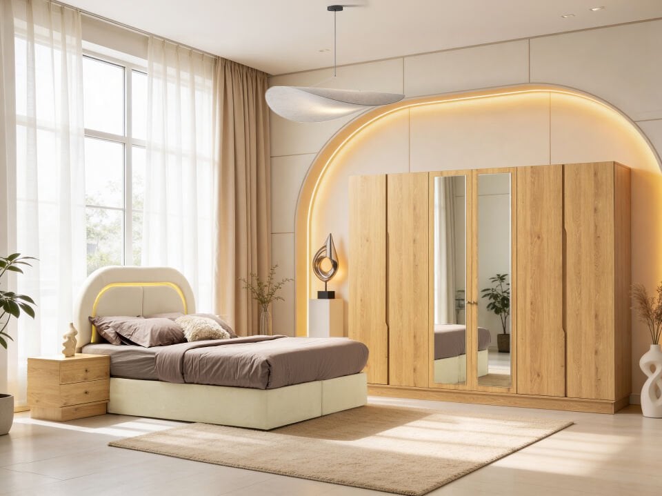 Tarz Mobilya İstanbul Hesaplı Yatak Odası Takımı