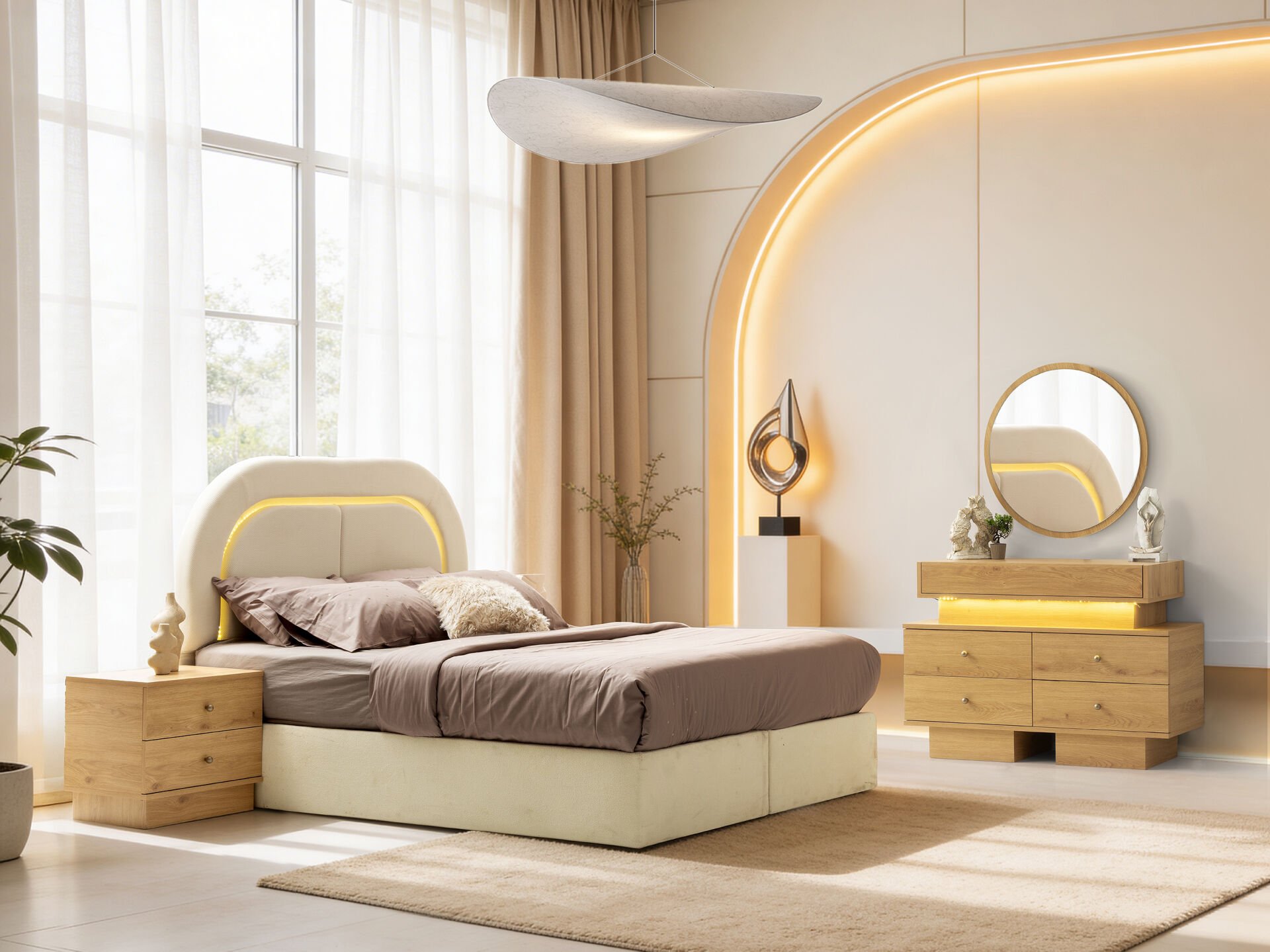 Tarz Mobilya İstanbul Hesaplı Yatak Odası Takımı