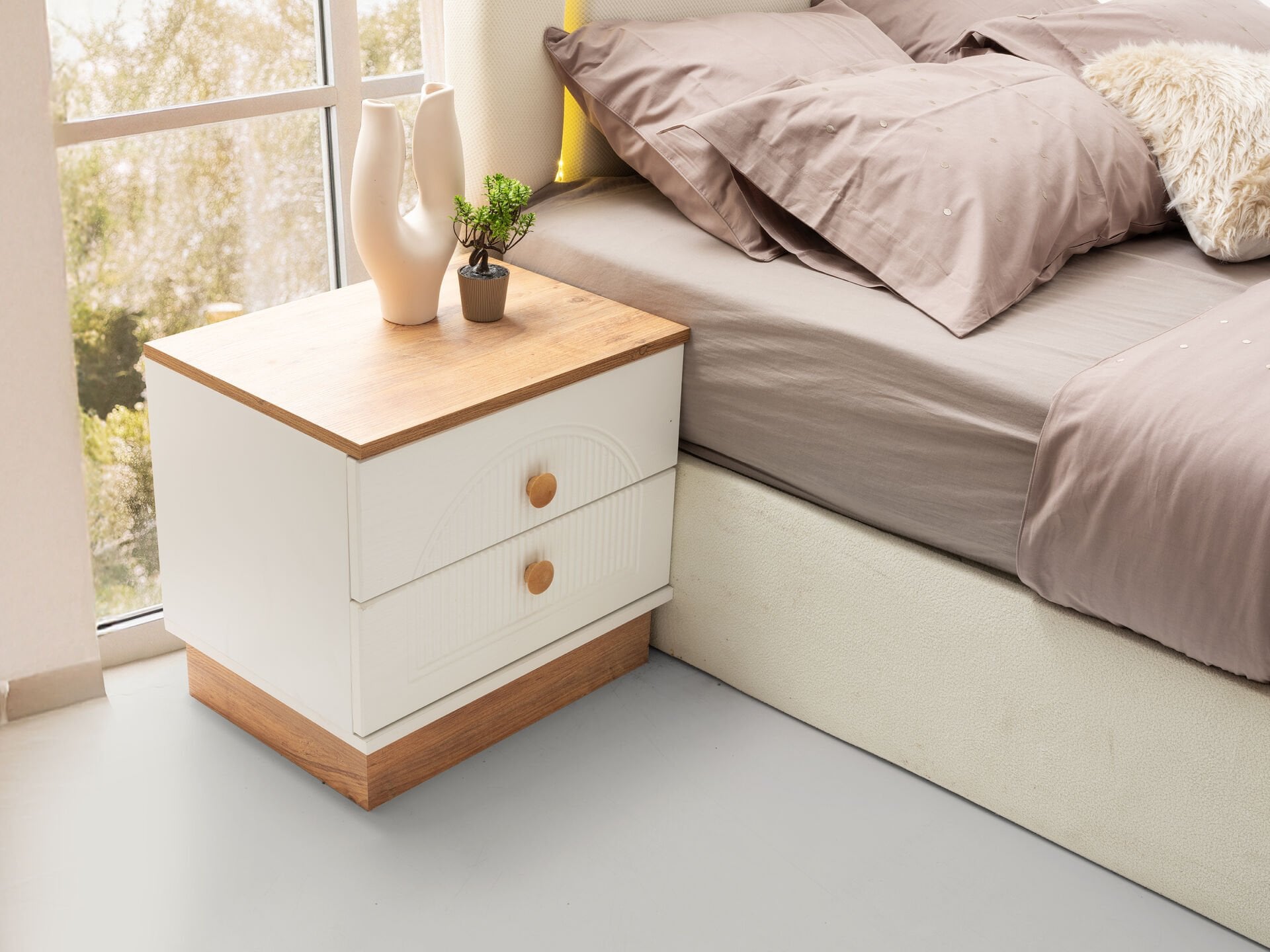 Tarz Mobilya Kator Hesaplı  Yatak Odası Takımı