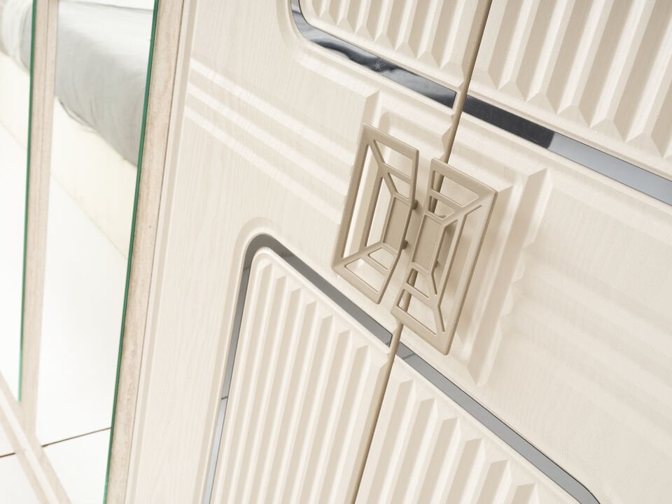 Tarz Mobilya Milano Hesaplı Yatak Odası Takımı Aynalı Gardırop Modern Takım