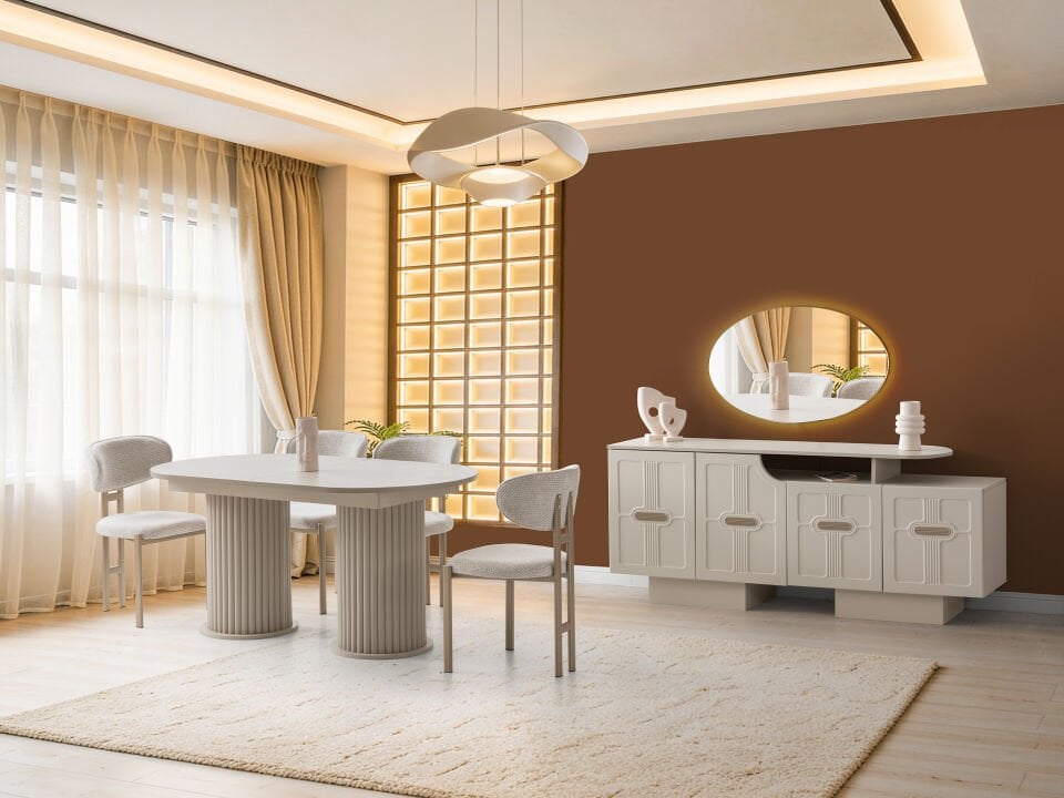 Tarz Mobilya Akyazı Hesaplı Yemek Odası Takımı