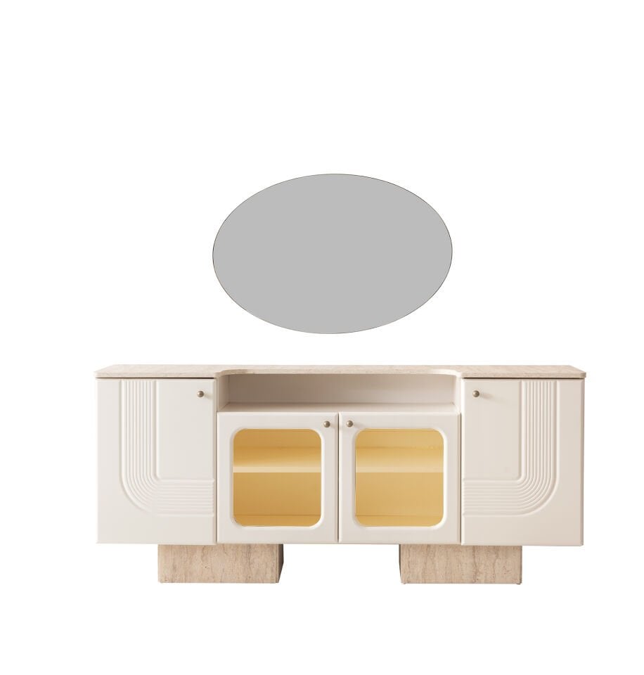 Tarz Mobilya Alaçatı Hesaplı Yemek Odası Takımı