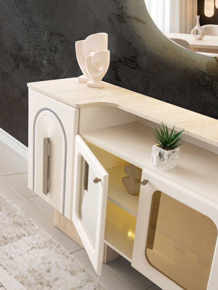 Tarz Mobilya Bolu Hesaplı Yemek Odası Takımı