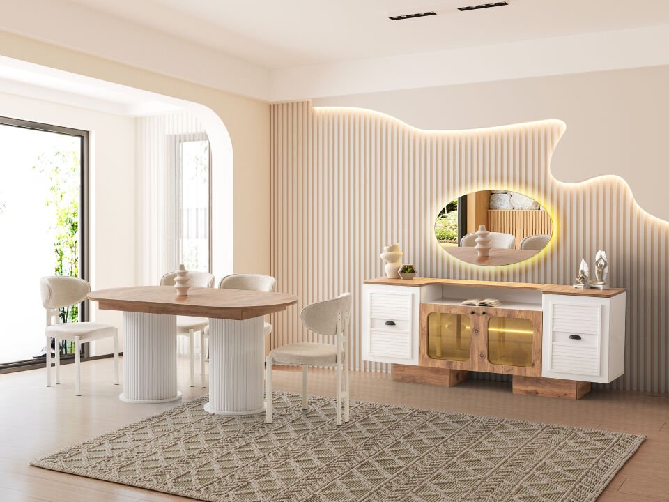 Tarz Mobilya Düzce Hesaplı Yemek Odası Takımı