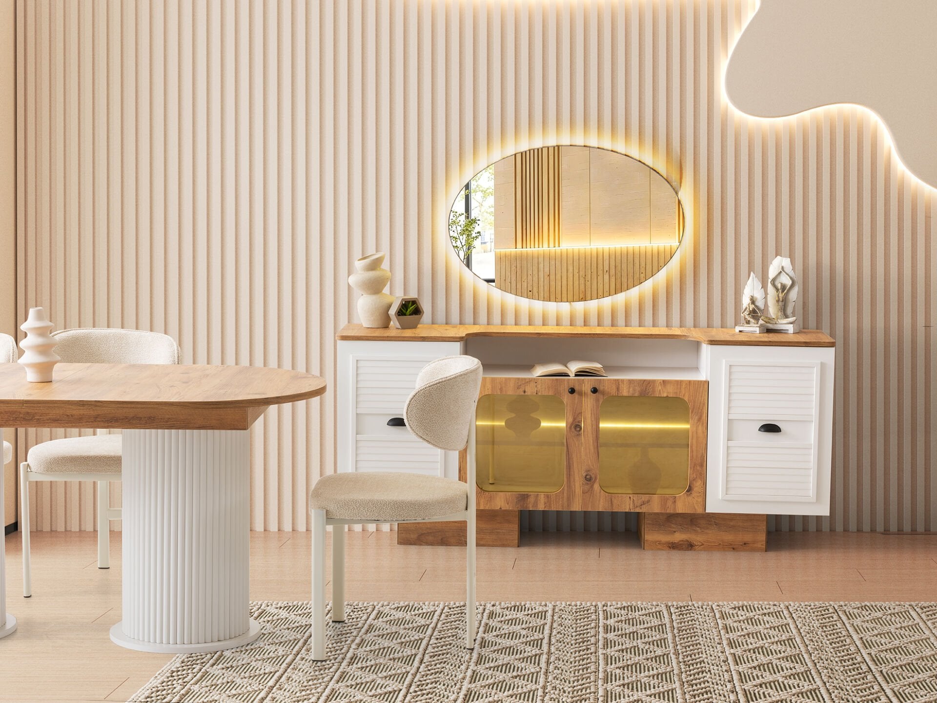 Tarz Mobilya Düzce Hesaplı Yemek Odası Takımı