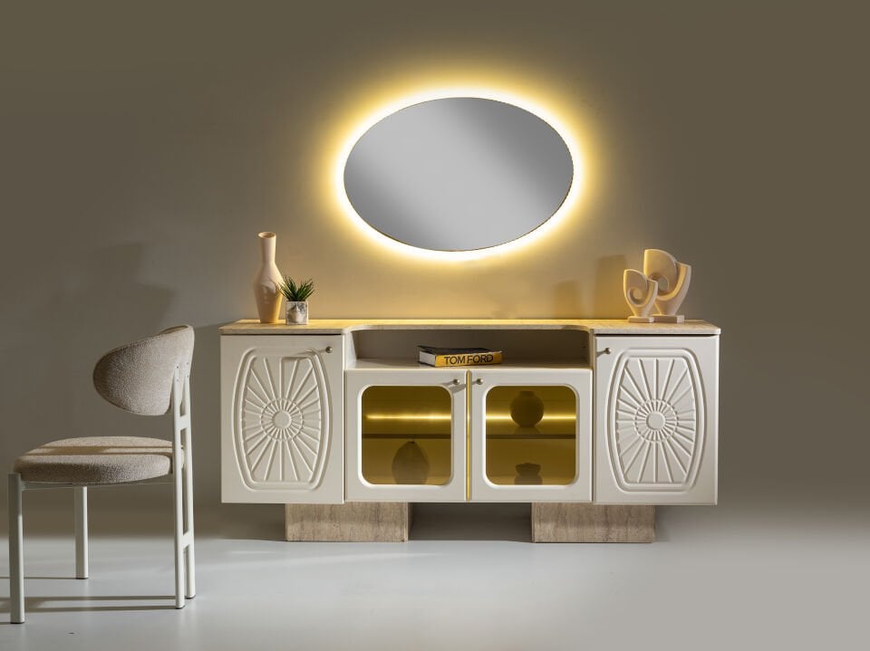 Tarz Mobilya Güneş Hesaplı Yemek Odası Takımı