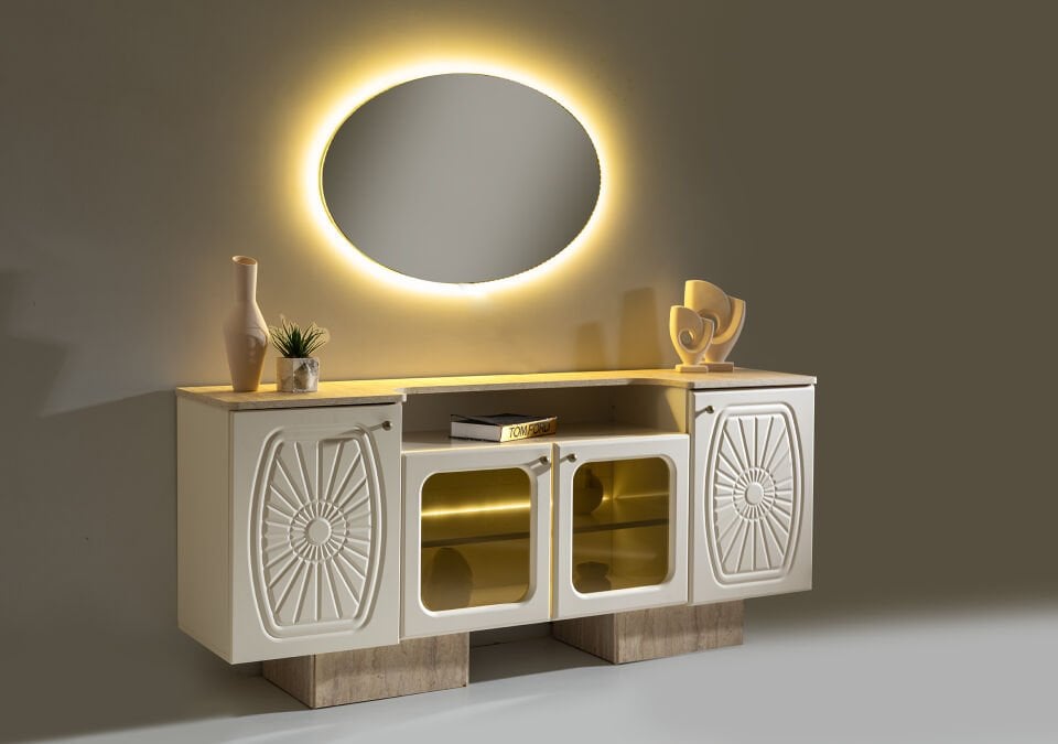 Tarz Mobilya Güneş Hesaplı Yemek Odası Takımı