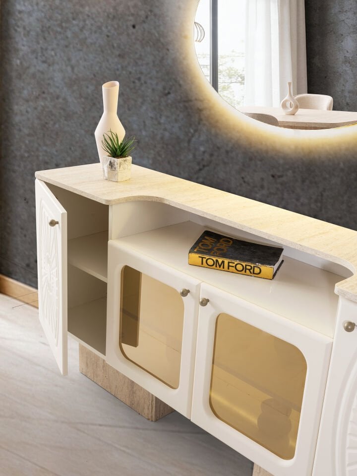 Tarz Mobilya Güneş Hesaplı Yemek Odası Takımı