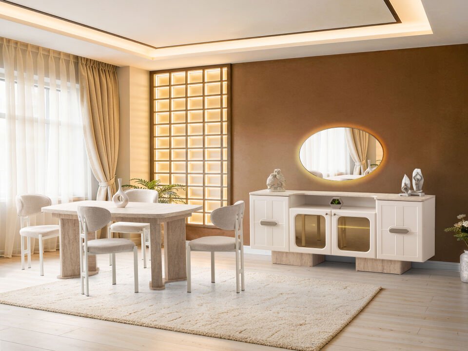 Tarz Mobilya Sakarya Hesaplı Yemek Odası Takımı