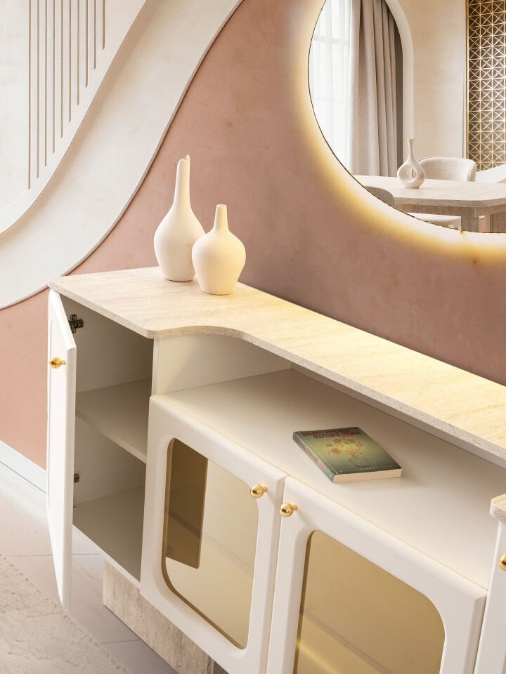 Tarz Mobilya Sera Hesaplı Yemek Odası Takımı