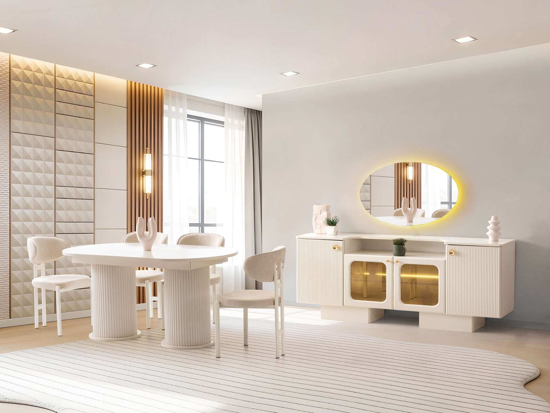 Tarz Mobilya Sincan Hesaplı Yemek Odası Takımı