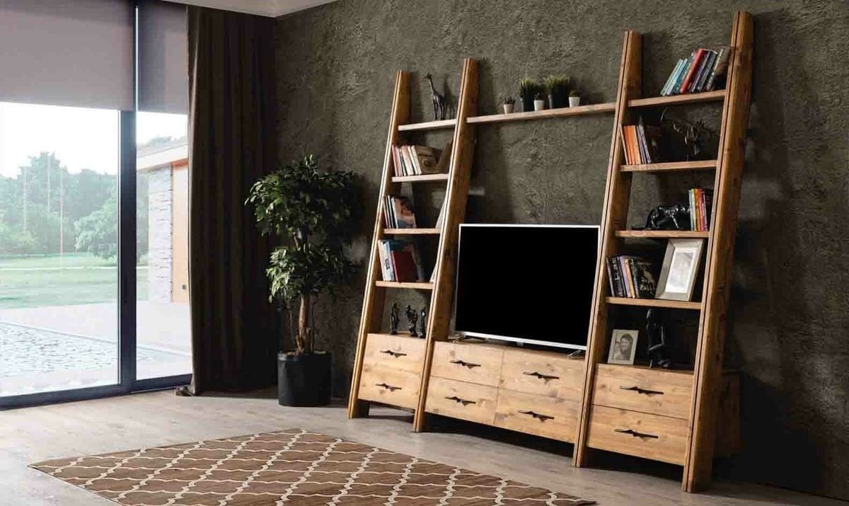İrina Modern Kitaplıklı Tv Ünitesi