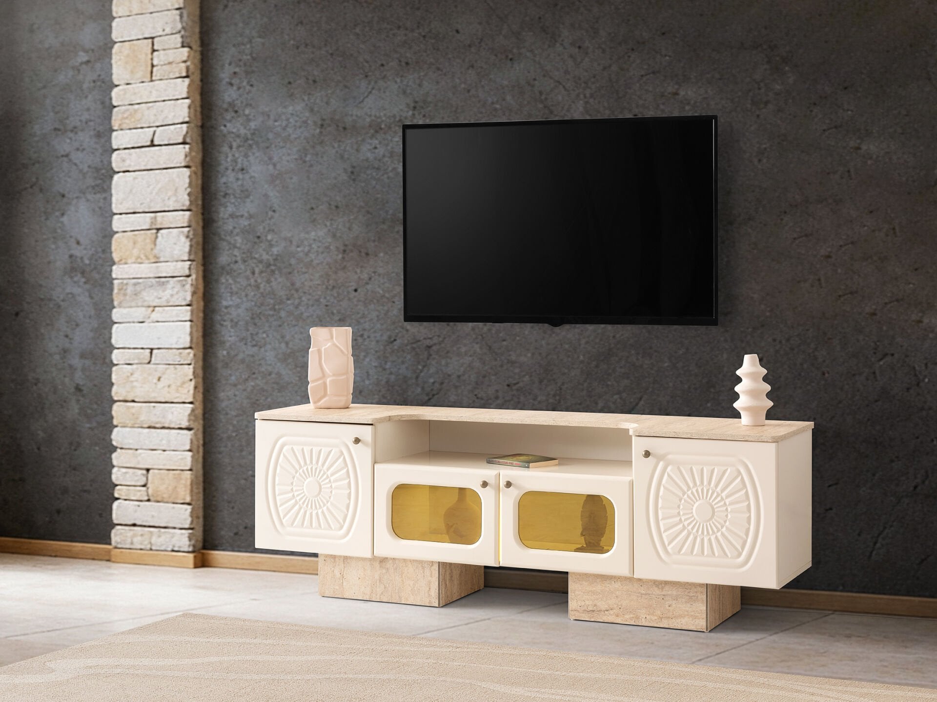 Tarz Mobilya Güneş Hesaplı Tv Sehpası