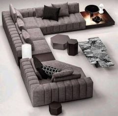 Trend Tarz  Modern Köşe Takımı  Krem