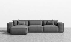 Restful Rahat Modern Köşe Takımı Gri