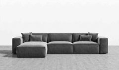 Restful Rahat Modern Köşe Takımı Gri