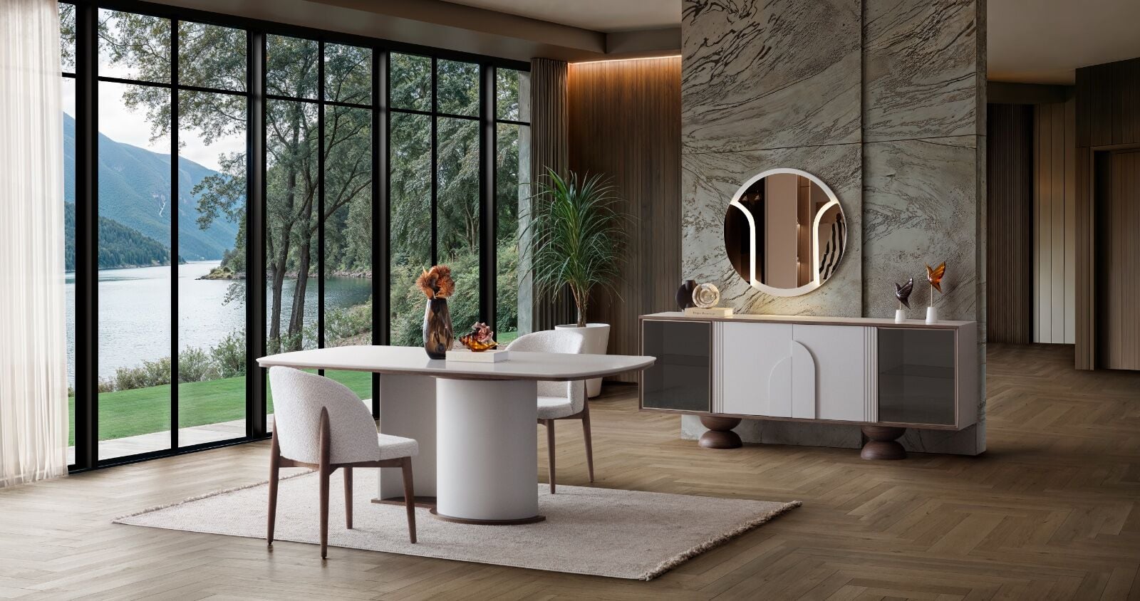 Tarz Mobilya Estella Modern Yemek Odası Takımı