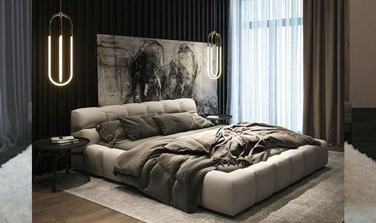 İkon Modern Karyola Bombeli