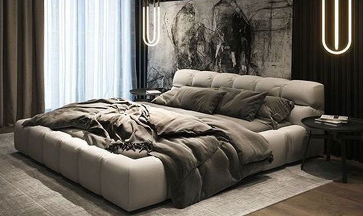 İkon Modern Karyola Bombeli