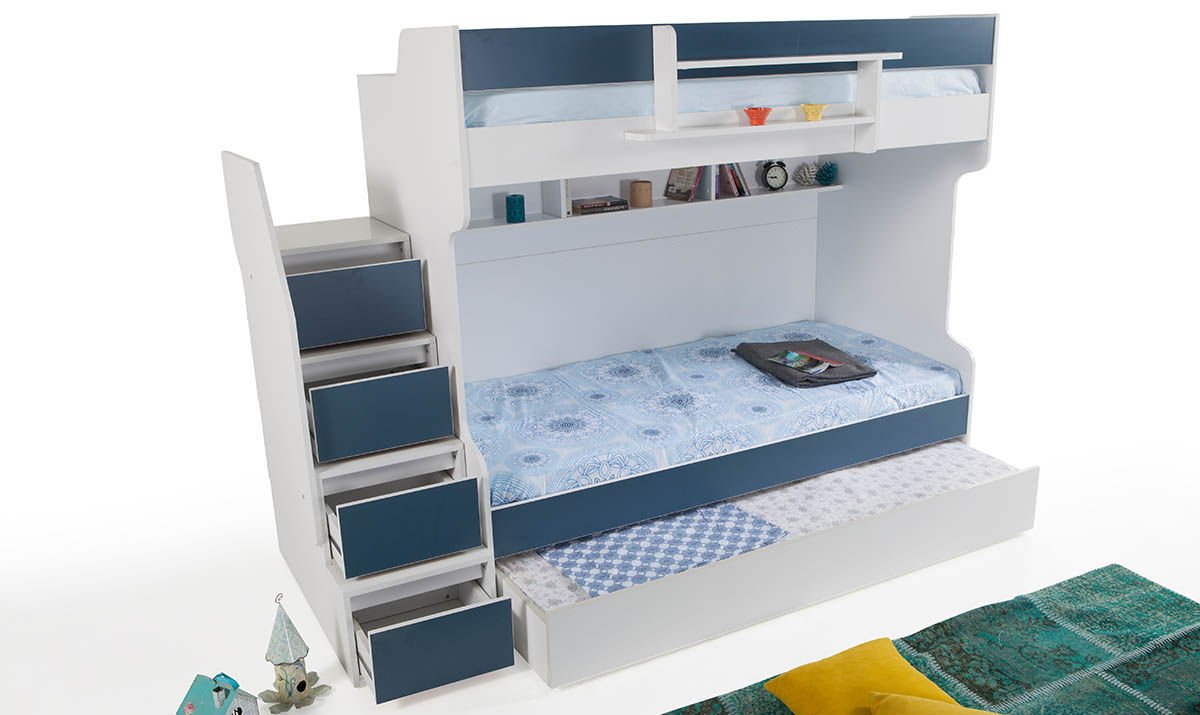 Lil Modern 3&#39;lü Ranza Lacivert
