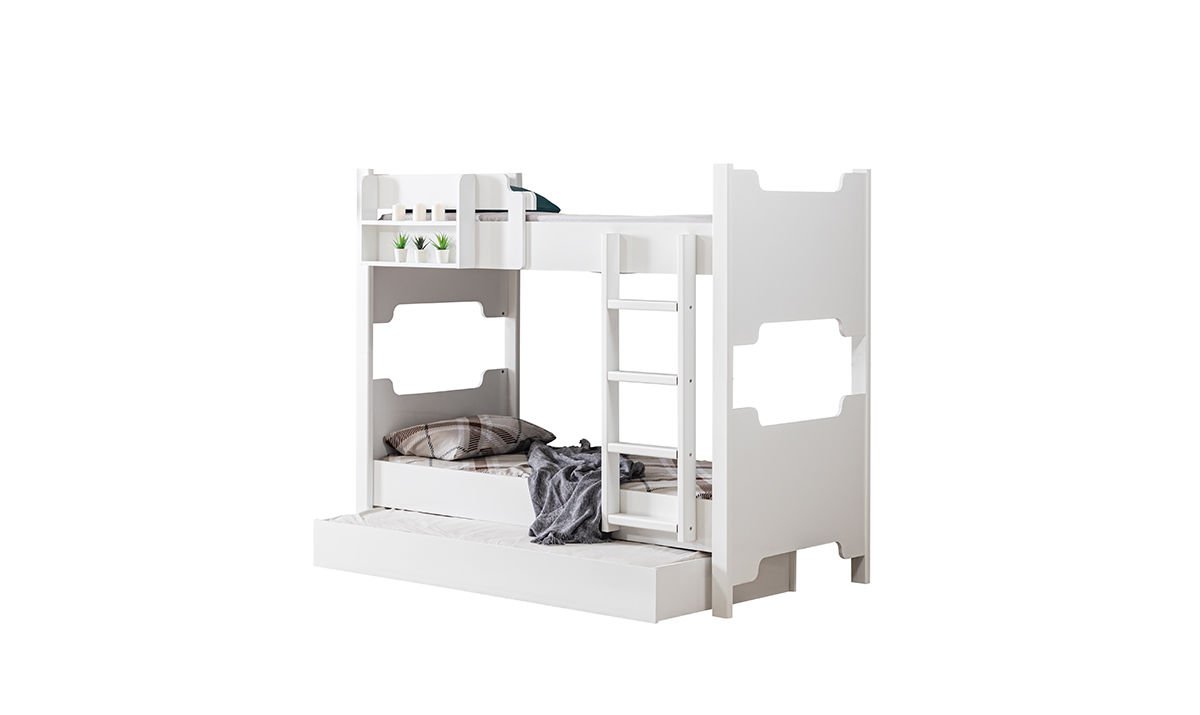 Lunar Modern 3 lü Ranza Beyaz
