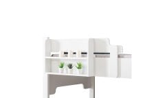 Lunar Modern 3 lü Ranza Beyaz