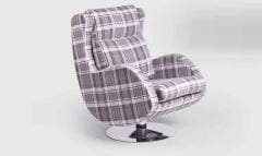 Yumuşak Lüx Döner Metal Ayaklı Berjer